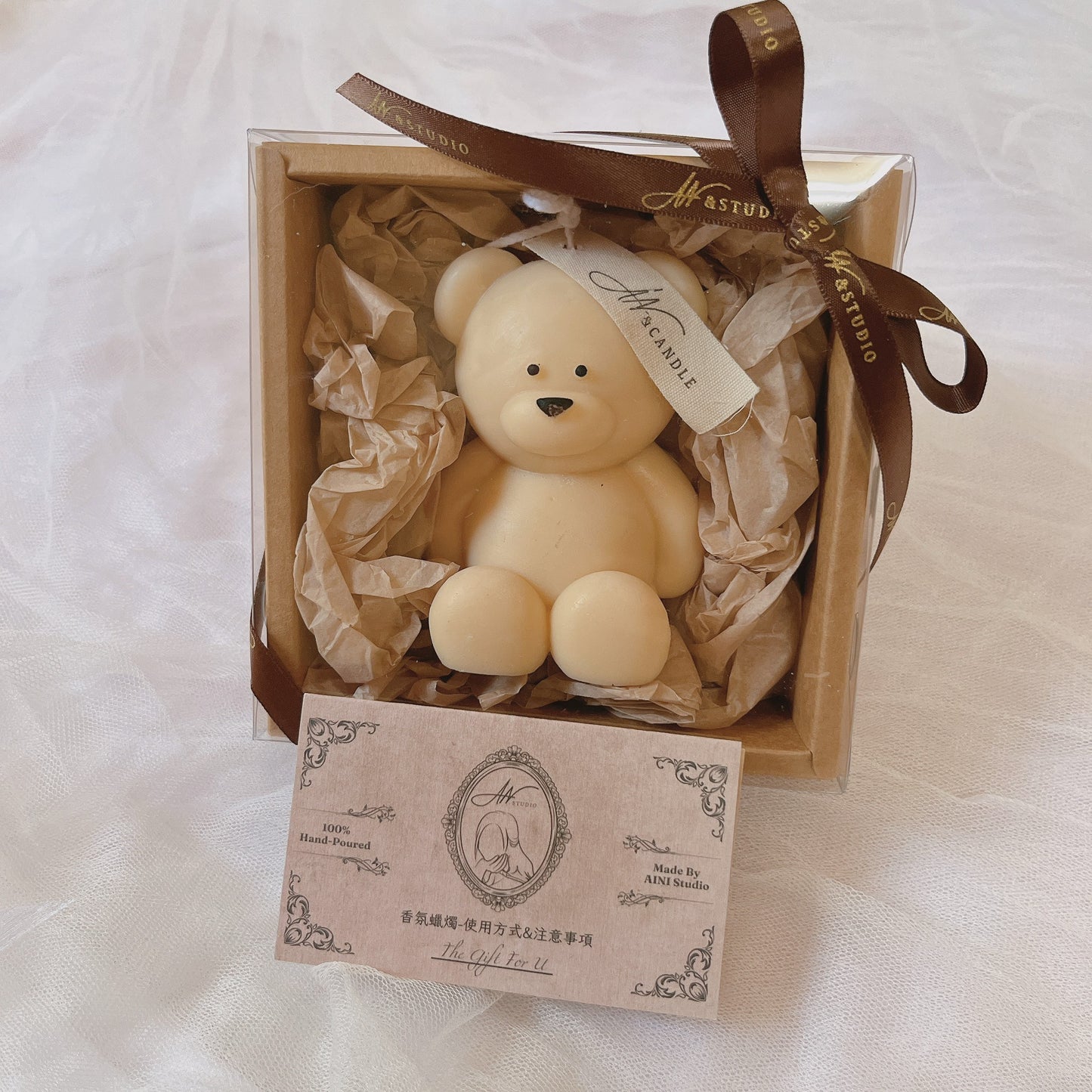Styling scented candle Snoopy cartoon shaped candle scented candle birthday gift gift box couple