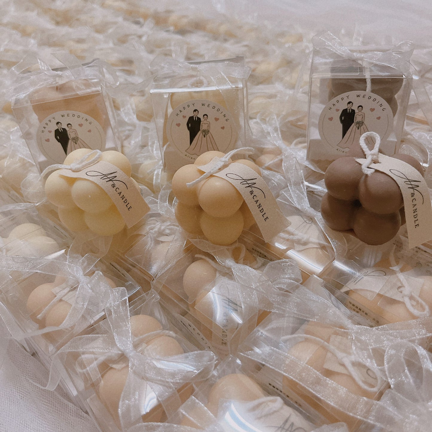 訂製 小魔方 香氛蠟燭 婚禮小物 應援禮 企業贈禮 客製化似顏繪 寵物友善 活動禮