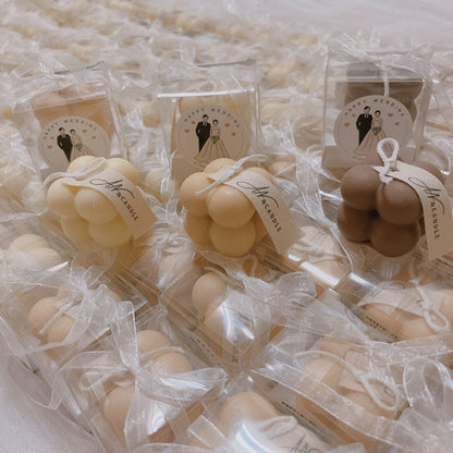 訂製 小魔方 香氛蠟燭 婚禮小物 應援禮 企業贈禮 客製化似顏繪 寵物友善 活動禮