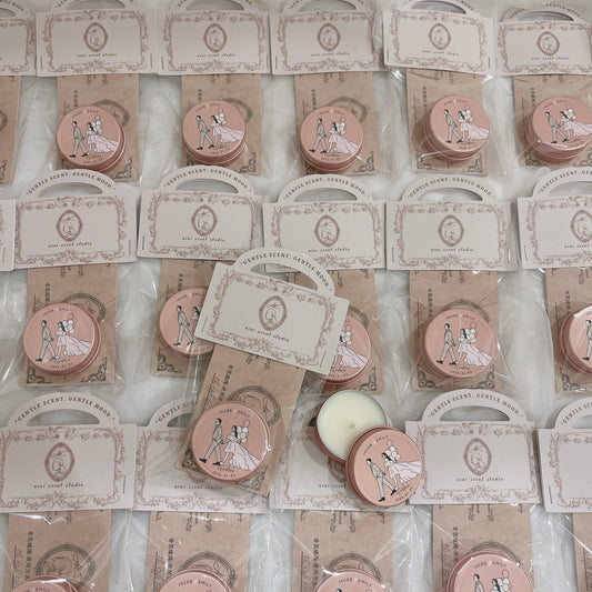 15g香氛蠟燭 婚禮小物 應援禮 企業贈禮 客製似顏繪 寵物友善 活動禮