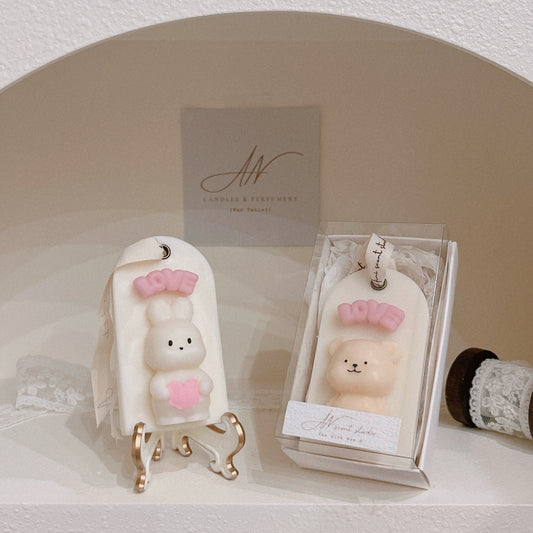 Wedding Bear Fragrance Wax Fragrance Brick Ornament Wedding Favorite House Visiting Gift Birthday Gift Valentine’s Day Gift 